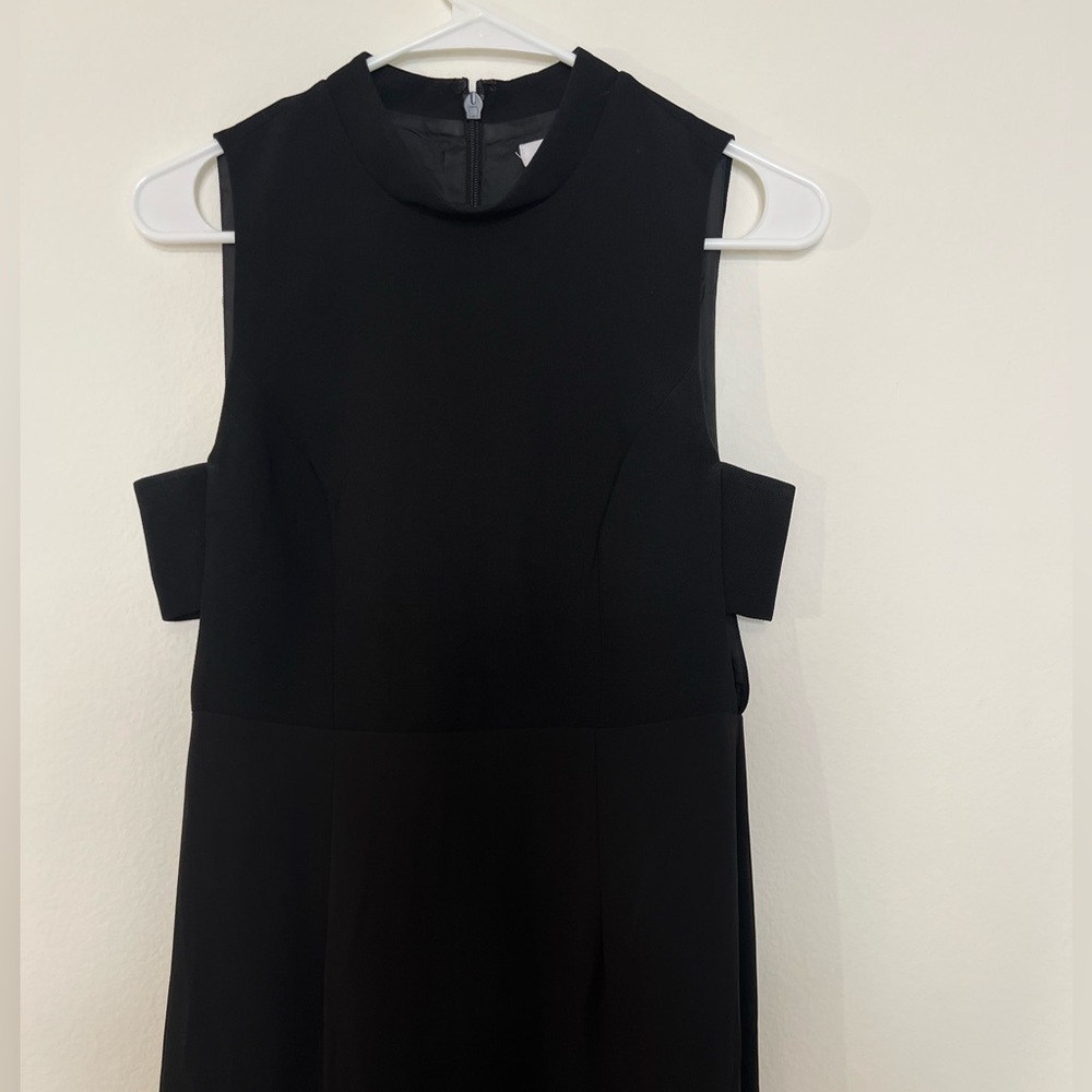 Bcbgeneration Black Strapless Mock Neck Dress - image 6